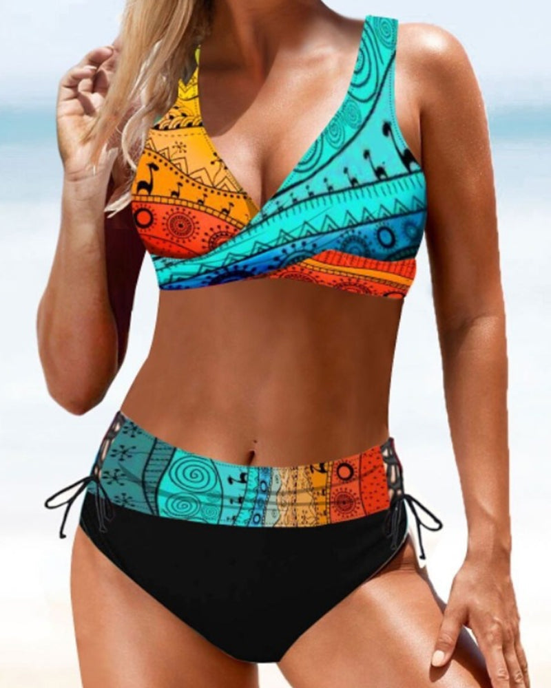 Eva - Bright and Colorful Bikini