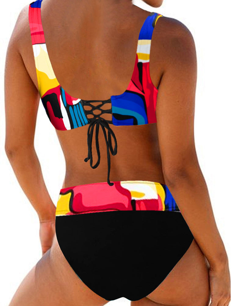 Eva - Bright and Colorful Bikini