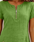 Elst | Dress with Zipper Pocket