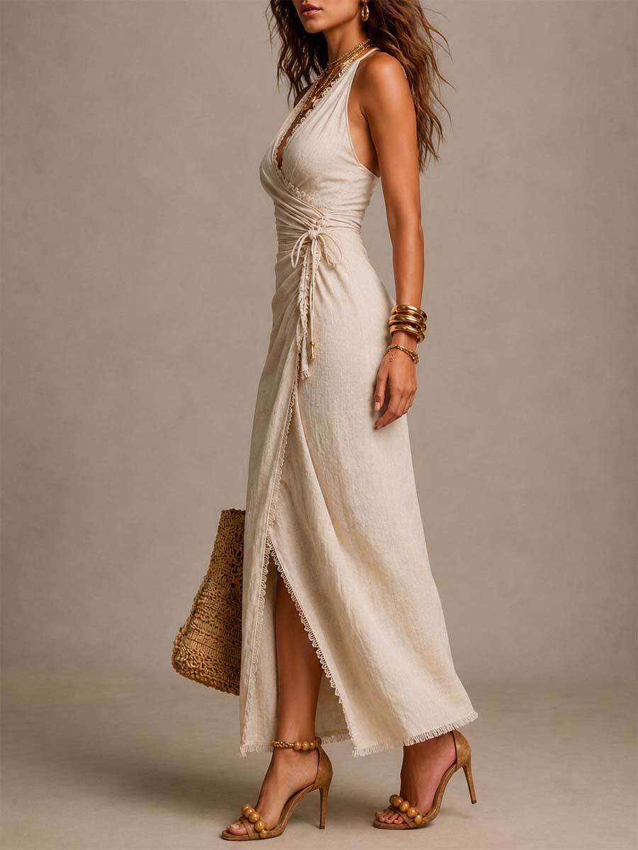 Maeve | Wrap Midi Dress