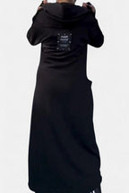 MANA | LONG HOODIE WITH ZIPPER