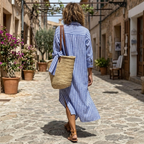 Milo - Elegant Striped Summer Dress