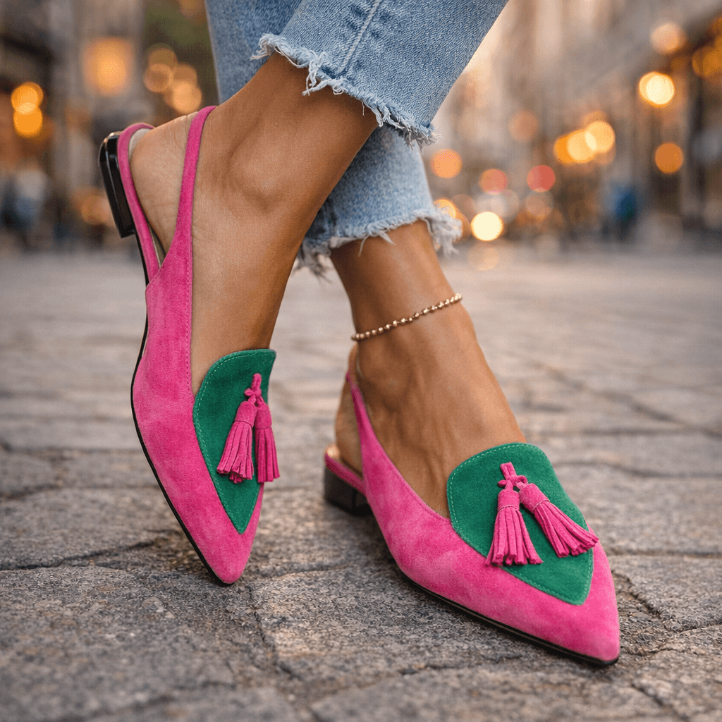 Élodie | Elegant Sandals with Tassels