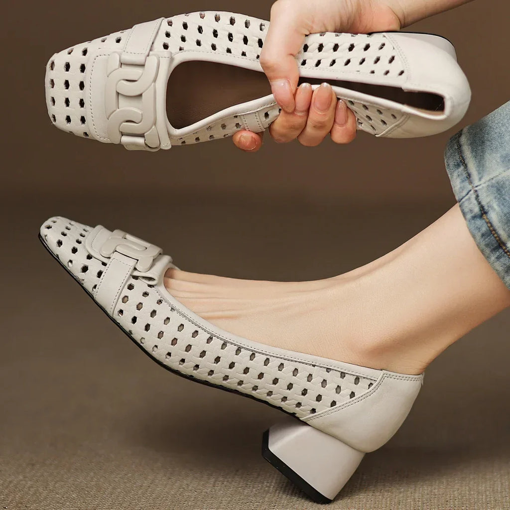 Solea - Woven Heels