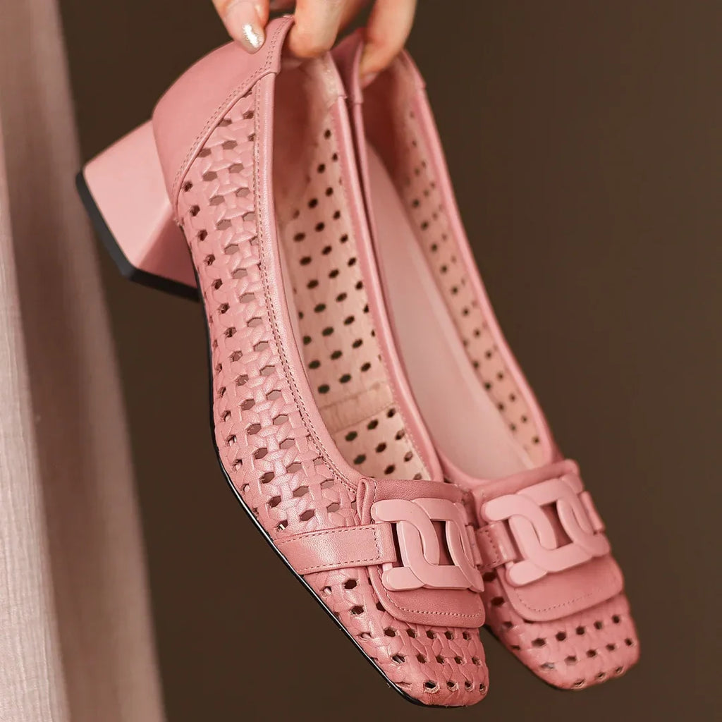 Solea - Woven Heels