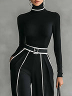 Vera™ | Elegant set with contrast detail