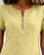 Elst | Dress with Zipper Pocket