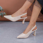 Sophia | Women's Pointed Toe Slingback Heels