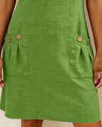 Elst | Dress with Zipper Pocket
