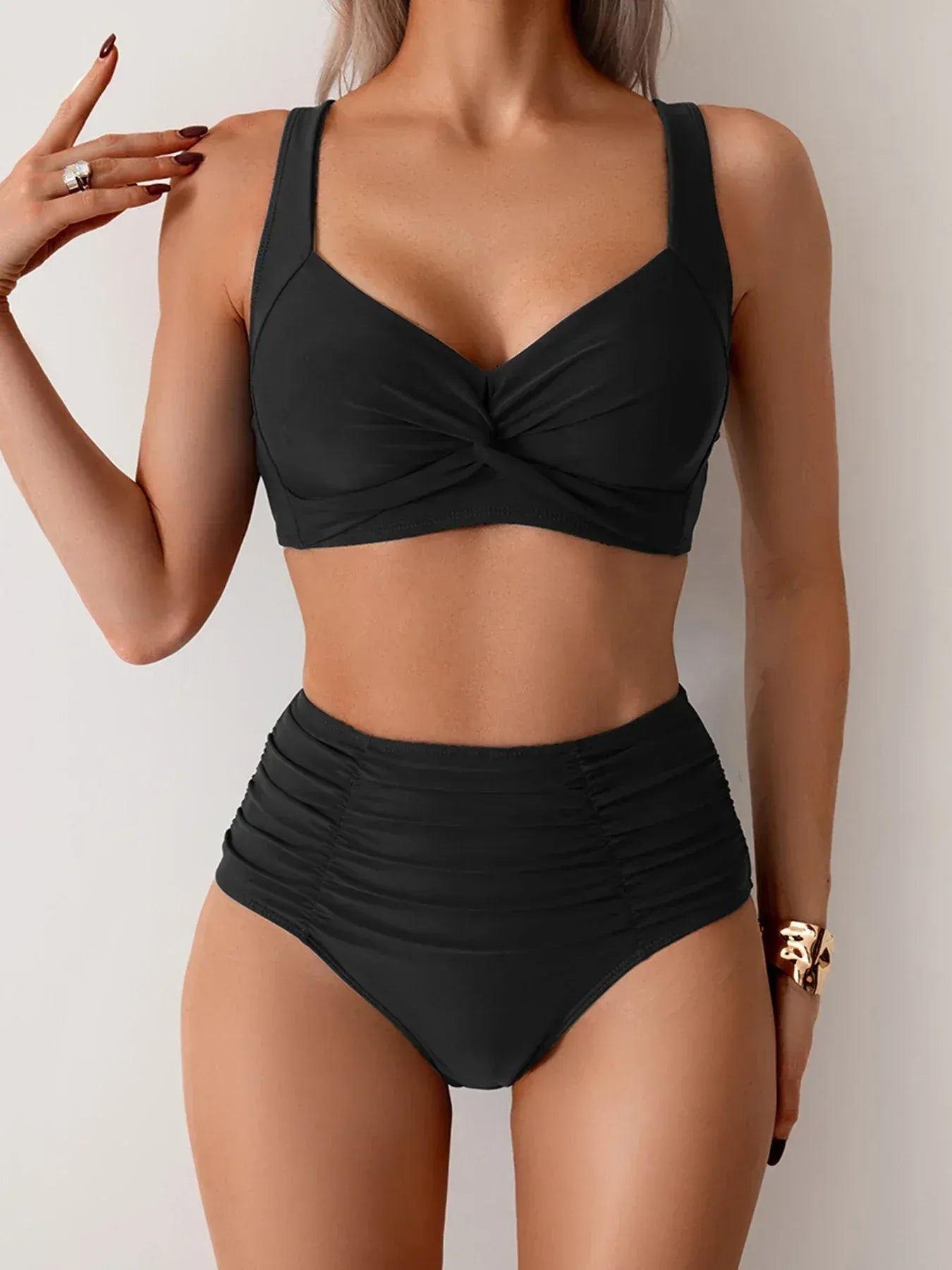 Dela | High-Waisted Shaping Bikini Sofia