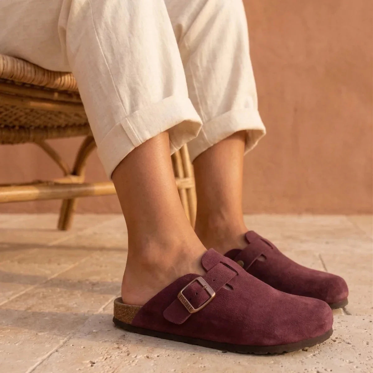 Solal - Classic Suede Clogs
